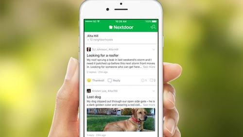 Woodstock police are encouraging residents to sign into the Nextdoor.com neighborhood social network to better connect with the city. NEXTDOOR.COM