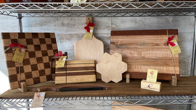 A cutting board from the Market at Gabriel’s. Courtesy of Isabel Ohshiro