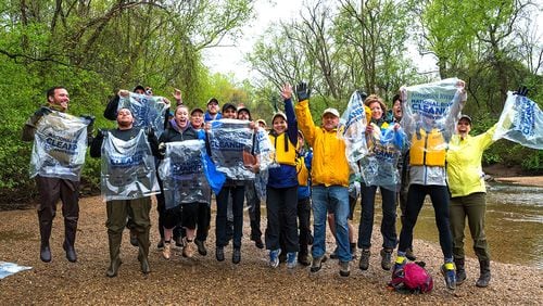 More than 1,000 volunteers are expected Saturday, Aug. 29, for the 10th annual “Sweep the Hooch Cleanup” of the Chattahoochee River. CHATTAHOOCHEE NATIONAL PARK CONSERVANCY via Facebook