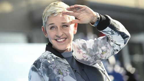 Ellen DeGeneres arrives at the premiere of “Finding Dory” at the El Capitan Theatre in Los Angeles. Photo: Chris Pizzello/Invision/AP