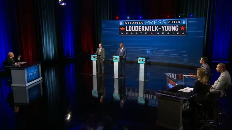 On Sunday, Oct. 16, 2022, a debate for Georgia’s U.S. Senate seat up for election this year was held. Republican Herschel Walker declined to participate; U.S. Sen. Raphael Warnock and Libertarian candidate Chase Oliver took part.