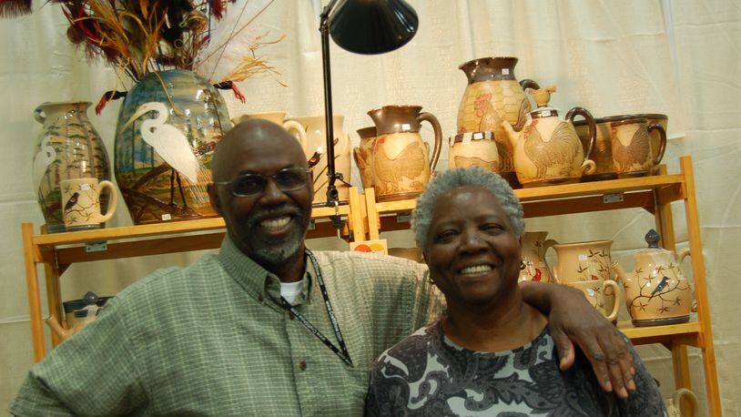 Winton and Rosa Eugene of Cowpens, S.C., will show their wares at the Folk Pottery Museum of Northeast Georgia’s seventh annual show and sale on Sept. 5. CONTRIBUTED BY FOLK POTTERY MUSEUM OF NORTHEAST GEORGIA