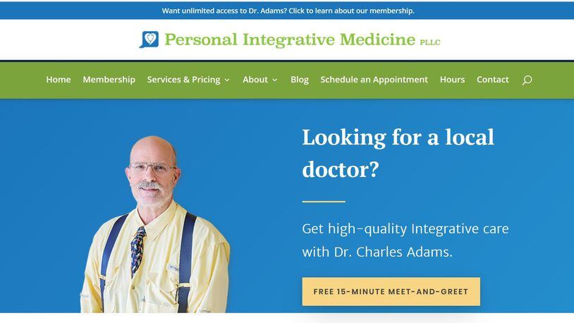 Dr. Charles C. Adams operates Personal Integrative Medicine in Ringgold, Ga. A federal lawsuit alleges that his website has promoted use of chelation therapy as an anti-aging treatment, to improve bone growth and prevent cancer, among other uses. The lawsuit accuses him of billing Medicare for chelation treatment that was medically unnecessary.