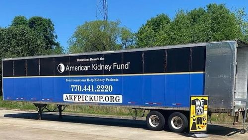 The Roswell Recycling Center is sharing space with the American Kidney Fund to accepts donations of used clothing and household goods onsite from anyone from the public. (Courtesy Ben Frye via the Roswell Recycling Center)