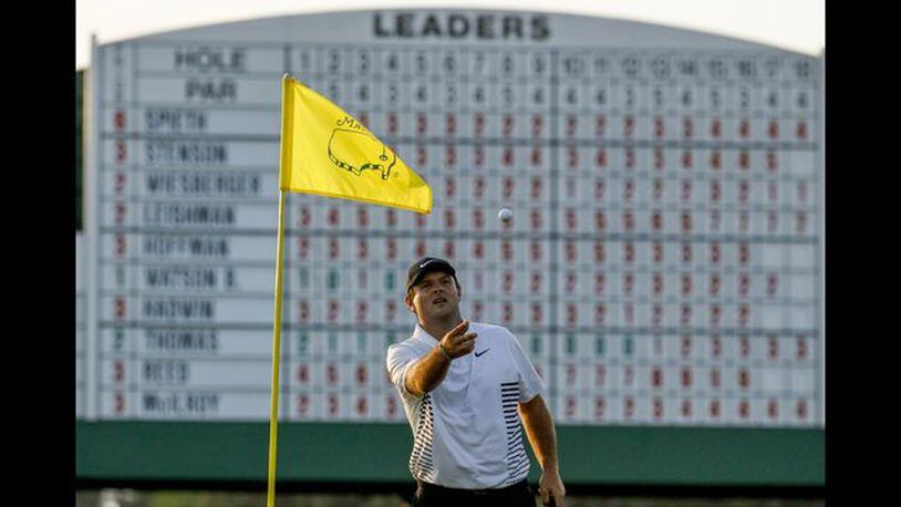 Patrick Reed leads the Masters after two rounds with a score of 9-under par.