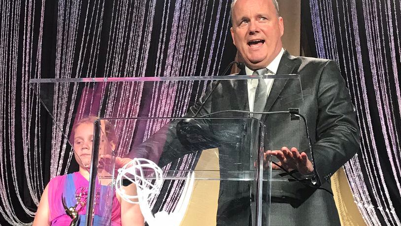 11Alive's Brendan Keefe pocketed nine Emmy's on Saturday night. His lifetime total: 124.