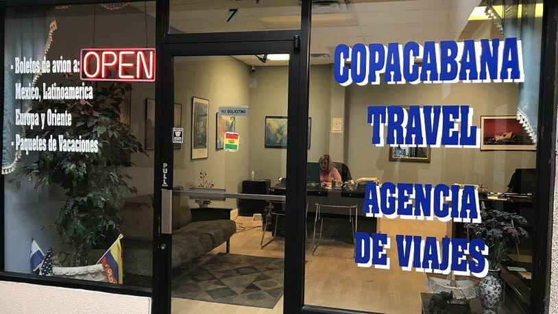 Southwest Key Programs, the Texas-based nonprofit agency that is sheltering about 3,900 immigrant children, is referring parents and other adults who want to reunite with them to Copacabana Travel Management, a travel agency located in a Lawrenceville strip mall. JEREMY REDMON/jredmon@ajc.com