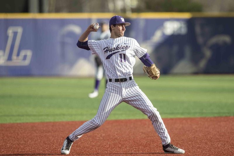 A.J. Graffanino, the son of long-time major leaguer Tony, was chosen by the Braves in the eighth round of the 2018 MLB draft. (Photo courtesy gohuskies.com)