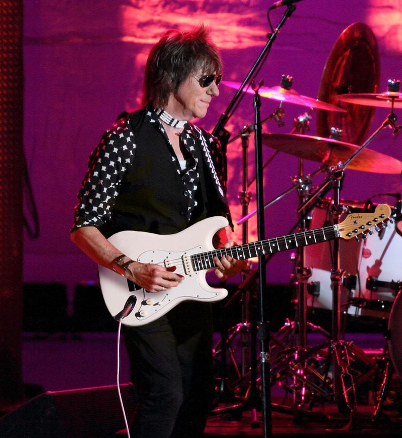 Pictured is the official 2022 live shot of legendary English guitarist Jeff Beck, in current use on his website and live DVD cover art. Beck plays Atlanta's Coca-Cola Roxy on October 1. 
Courtesy of Mad Ink PR/jeffbeck.com.