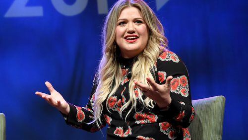 NASHVILLE, TN - MAY 16: Singer-songwriter Kelly Clarkson speaks on the the Featured Presentation: Music's Leading Ladies Speak Out panel powered by Nielsen Music during Music Biz 2017 at Renaissance Nashville Hotel on May 16, 2017 in Nashville, Tennessee. (Photo by Rick Diamond/Getty Images for Music Business Association)