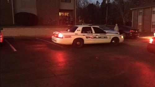 LaGrange police investigate after a 2-year-old was shot on Monday, Jan. 4, 2016. (Channel 2 Action News)