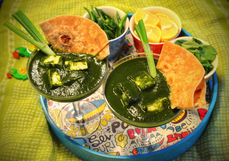 Palak Paneer is often eaten with naan, but you can get creative and serve it as a dip with chips or with steaming hot rice. STYLING BY GAURI MISRA-DESHPANDE / CONTRIBUTED BY CHRIS HUNT PHOTOGRAPHY