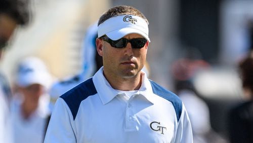 Georgia Tech quarterbacks and B-backs coach Craig Candeto served the team for the last year as assistant director of football operations. (GT Athletics/Danny Karnik)