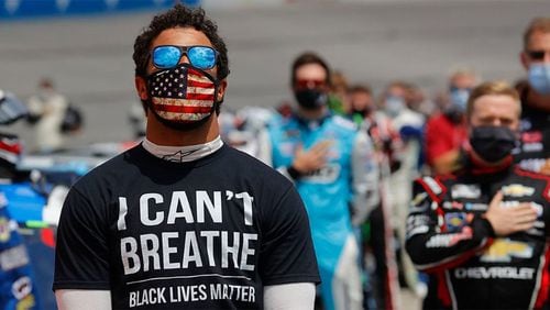 NASCAR's Bubba Wallace unveils new Black Lives Matter car