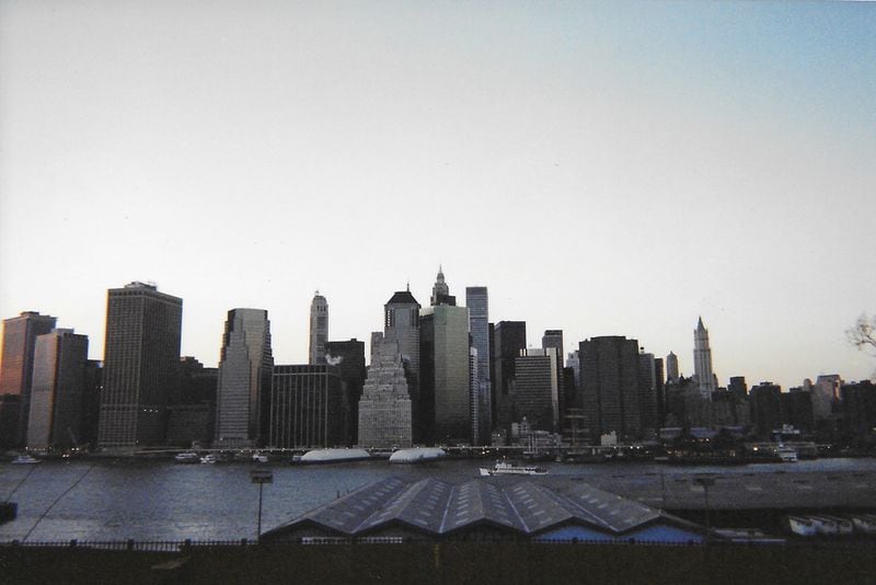 This photo shows the skyline of New York City without the Twin Towers just a few months after 9/11. (Nedra Rhone / nedra.rhone@ajc.com)