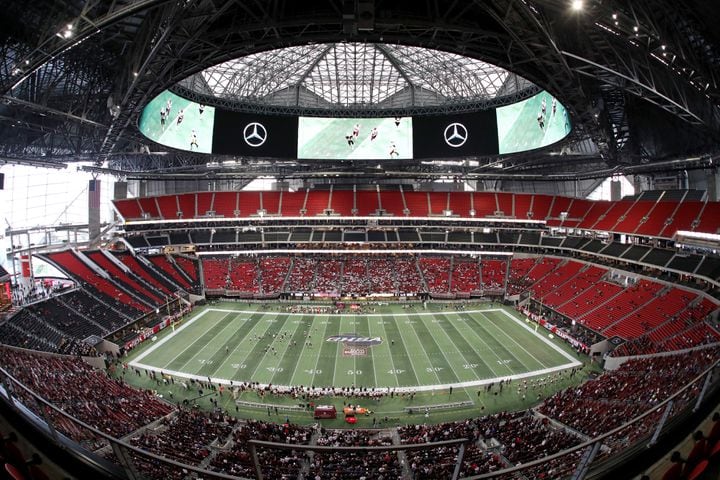 Photos: Day 2 of HS state title games at Mercedes-Benz Stadium