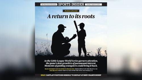 The Atlanta Journal-Constitution digital magazine Sports Insider, Sunday, August 21, 2022.