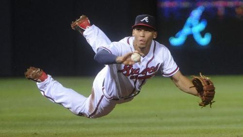 To the surprise of no one who watches baseball, Andrelton Simmons was rated the NL's best defensive shortstop in Baseball America's survey.
