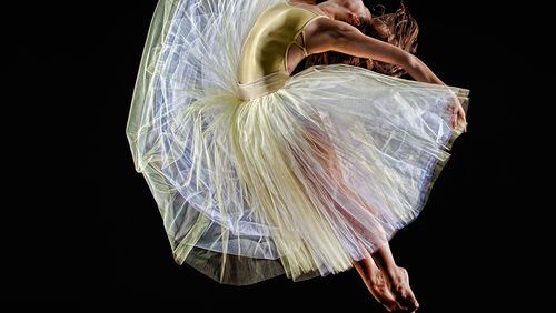 Richard Calmes' photography “Yellow Butterfly” captures Anne Souder, then with Appalachian Ballet. She now dances with the Martha Graham Company. CONTRIBUTED BY RICHARD CALMES