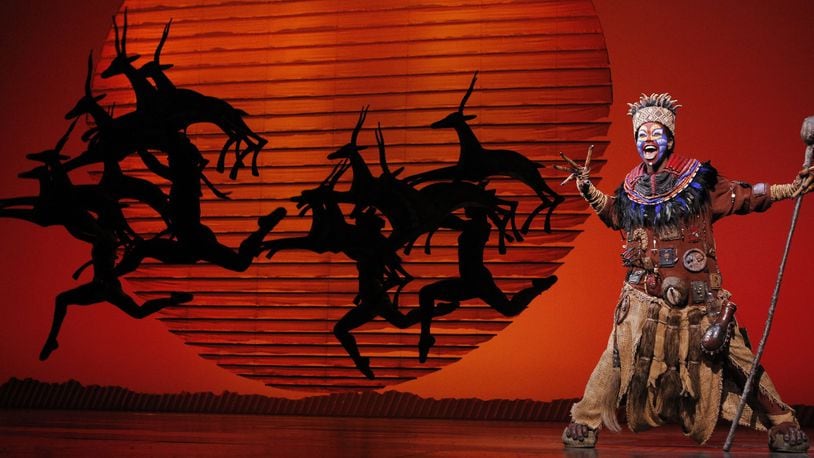 The national touring company production of Disney’s “The Lion King” runs Jan. 10-28 at the Fox Theatre. CONTRIBUTED BY JOAN MARCUS