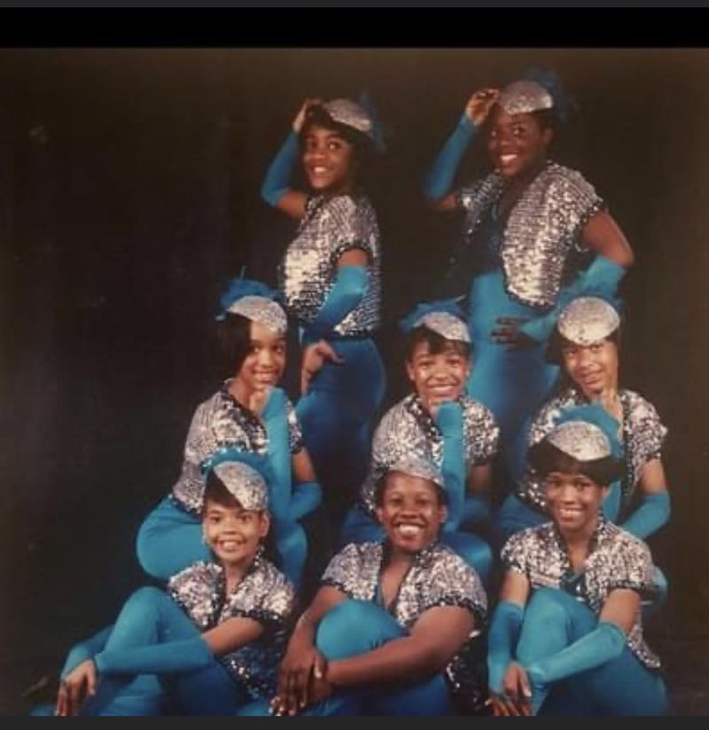 Brandi Barnett, on the bottom left, danced throughout high school in the program at Tri-Cities and in a home dance studio, participating in recitals and competitive dance. She learned many forms of dance including tap, jazz, ballet and hip-hop. Photo contributed.