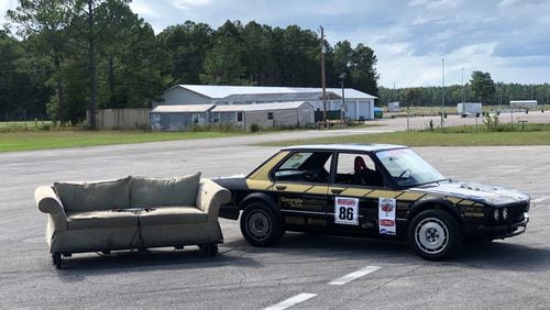 Georgia Tech Wreck Racing designed a drivable couch using Lime scooter parts.