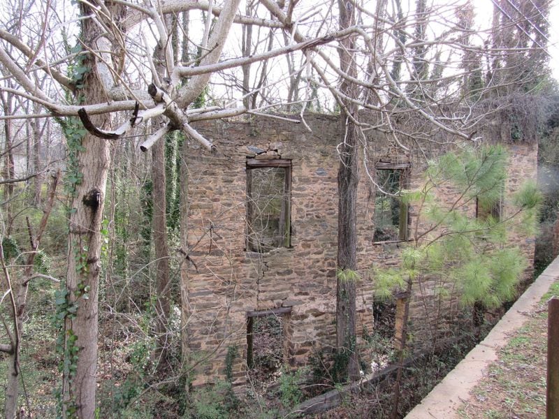Marietta tannery ruins. Jennifer Brett/jbrett@ajc.com