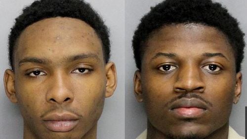 Terrence Speer (left) and Antoine Malone, both 20, have been charged with murder.