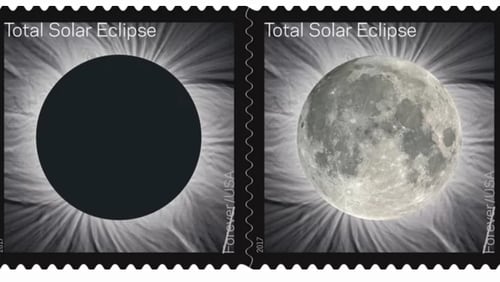 A new stamp commemorating the 2017 total solar eclipse will be released June 20.