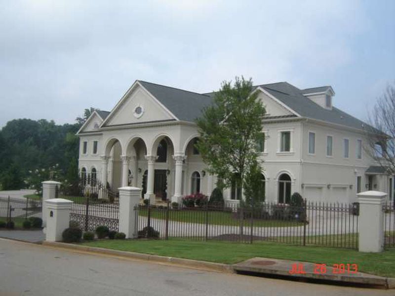 Jeffrey Webb, a vice president of the governing body for FIFA, has this home in Rockdale County. Webb is one of the officials named in the FIFA bribery scandal, and prosecutors allege that some illicit cash he received paid for the swimming pool at the home. Photo from Rockdale County Board of Tax Assessors