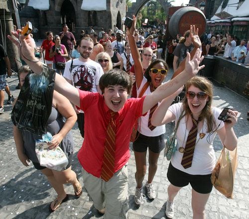 Grand opening of the Wizarding World of Harry Potter