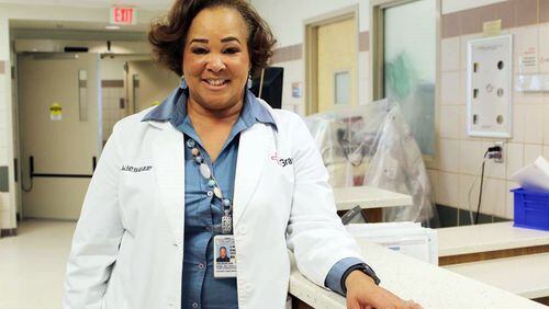 Dr. Jacqueline Herd, 58, beat the odds and made her way out of California’s city of Compton in southern Los Angeles County to become Grady Memorial Hospital’s chief nursing officer and the leader of nearly 1,400 nurses. “I realize early on the importance of team work,” she said.