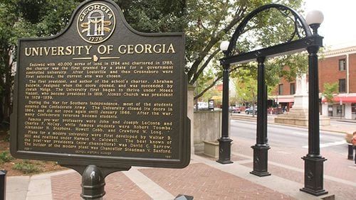 University of Georgia. (AJC file photo)