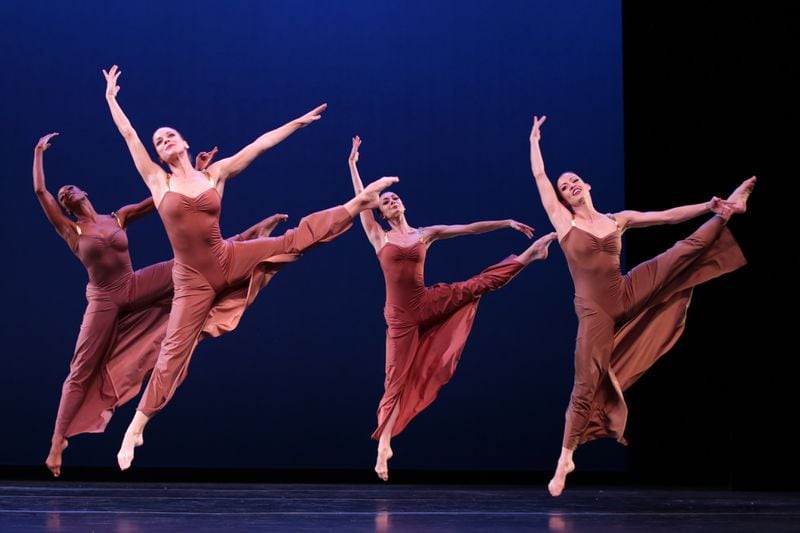 The Martha Graham Dance Compan performed "Diversion of Angels" at the Rialto Center for the Arts in February. It was the New York company's first Atlanta performance in 84 years. (Photo by Melissa Sherwood)