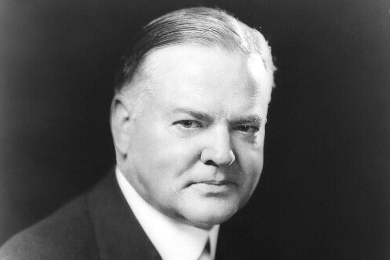 Herbert Hoover (1874-1964), seen here in 1928, lived to be 90 years, 71 days. (Library of Congress)