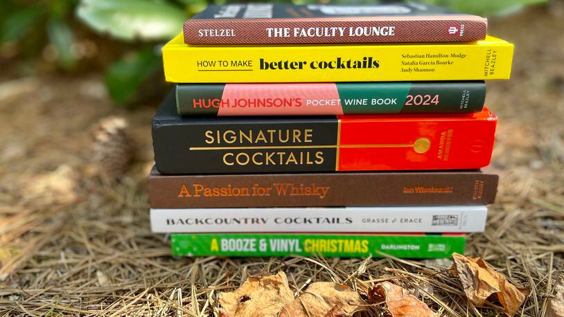 Sip your way through autumn with seven new books to add to your bar library. Angela Hansberger for The Atlanta Journal-Constitution