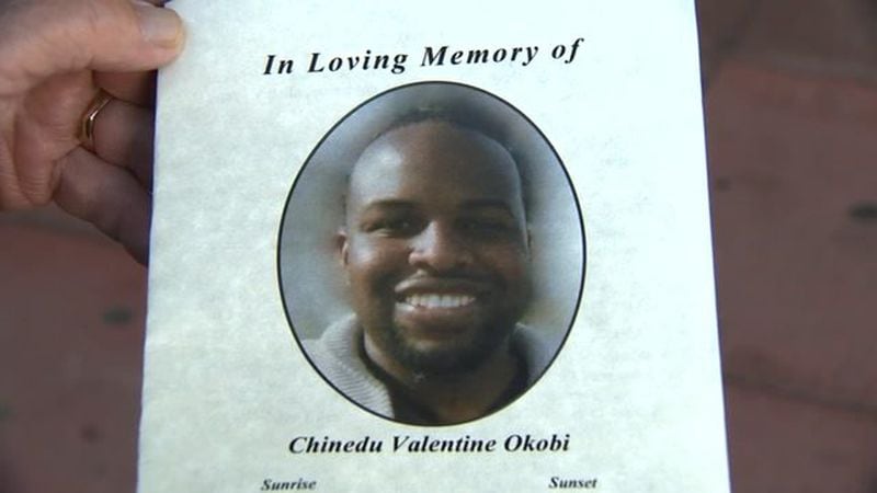 Morehouse College graduate Chinedu Okobi was remembered at a memorial Tuesday in San Fransisco.