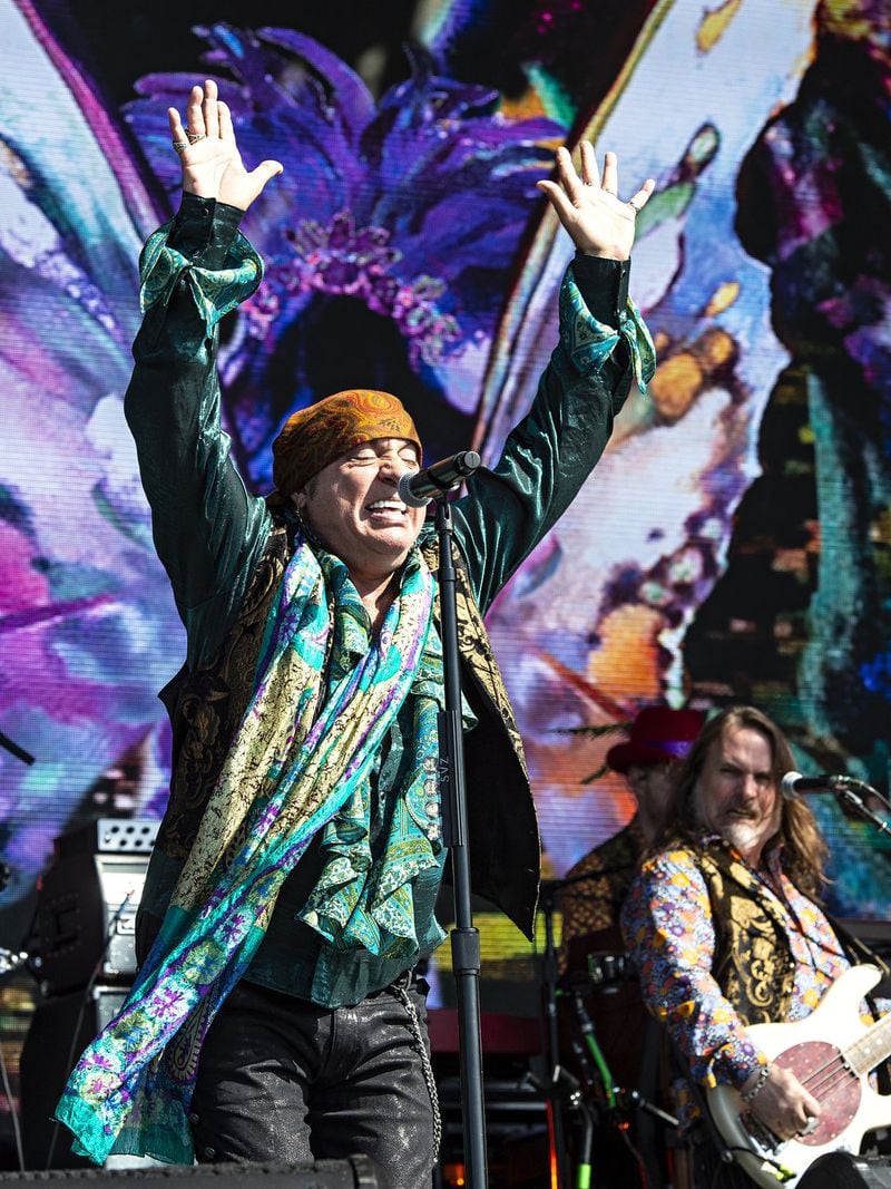 Steven Van Zandt of Little Steven and The Disciples of Soul performs during KAABOO 2019 at the Del Mar Racetrack and Fairgrounds on Friday, Sept. 13, 2019, in San Diego. (Photo by Amy Harris/Invision/AP)