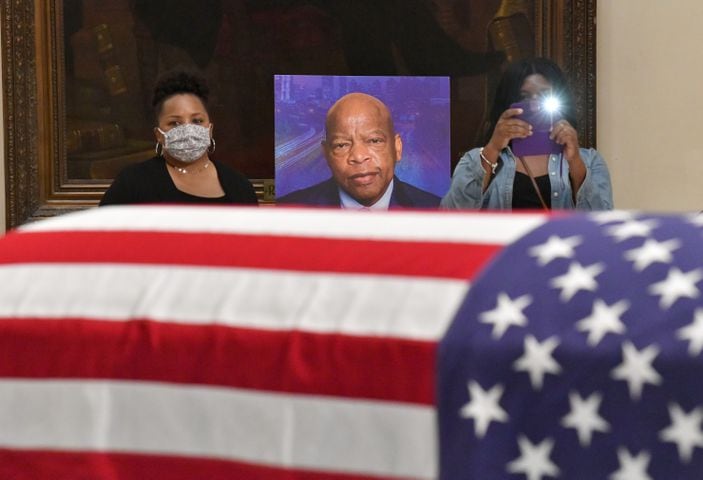 John Lewis at the State Capitol