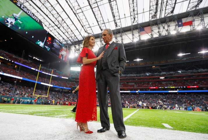 Photos: Arthur Blank and wife at Super Bowl