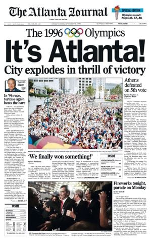 Atlanta gets the Games