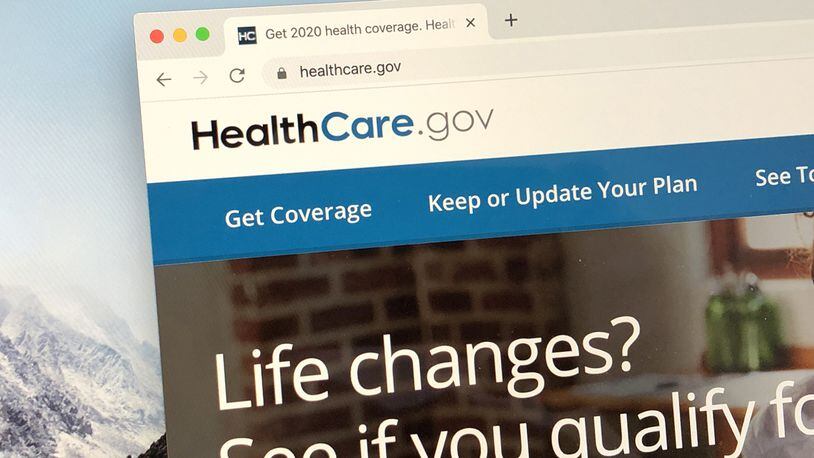 A proposal by Georgia Gov. Brian Kemp under consideration at the Trump administration would block Georgians' access to the health insurance shopping website healthcare.gov.  Georgians who try to access the website would be diverted to information about private insurance sellers. (PHOTO via Dreamstime/TNS)