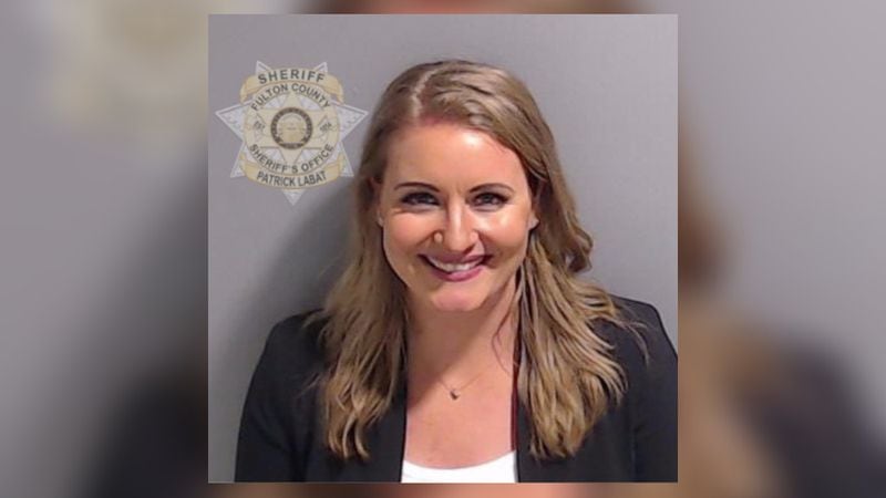 Booking shot of Jenna Ellis at the Fulton County Jail on Aug. 22, 2023. (Fulton County Sheriff's Office)