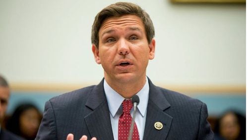 In this May 24, 2016 file photo, House Judiciary Committee member Rep. Ron DeSantis, R-Fla. testifies on Capitol Hill in Washington. (AP Photo)