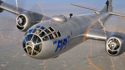"FIFI," a B-29 bomber, will visit Gwinnett County's Briscoe Field on May 28 and 29.