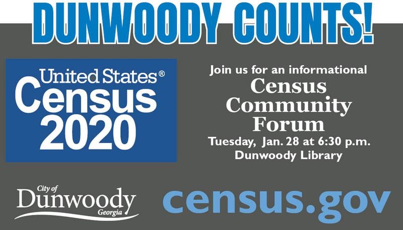 Officials will be on hand to answer residents' questions about the census.