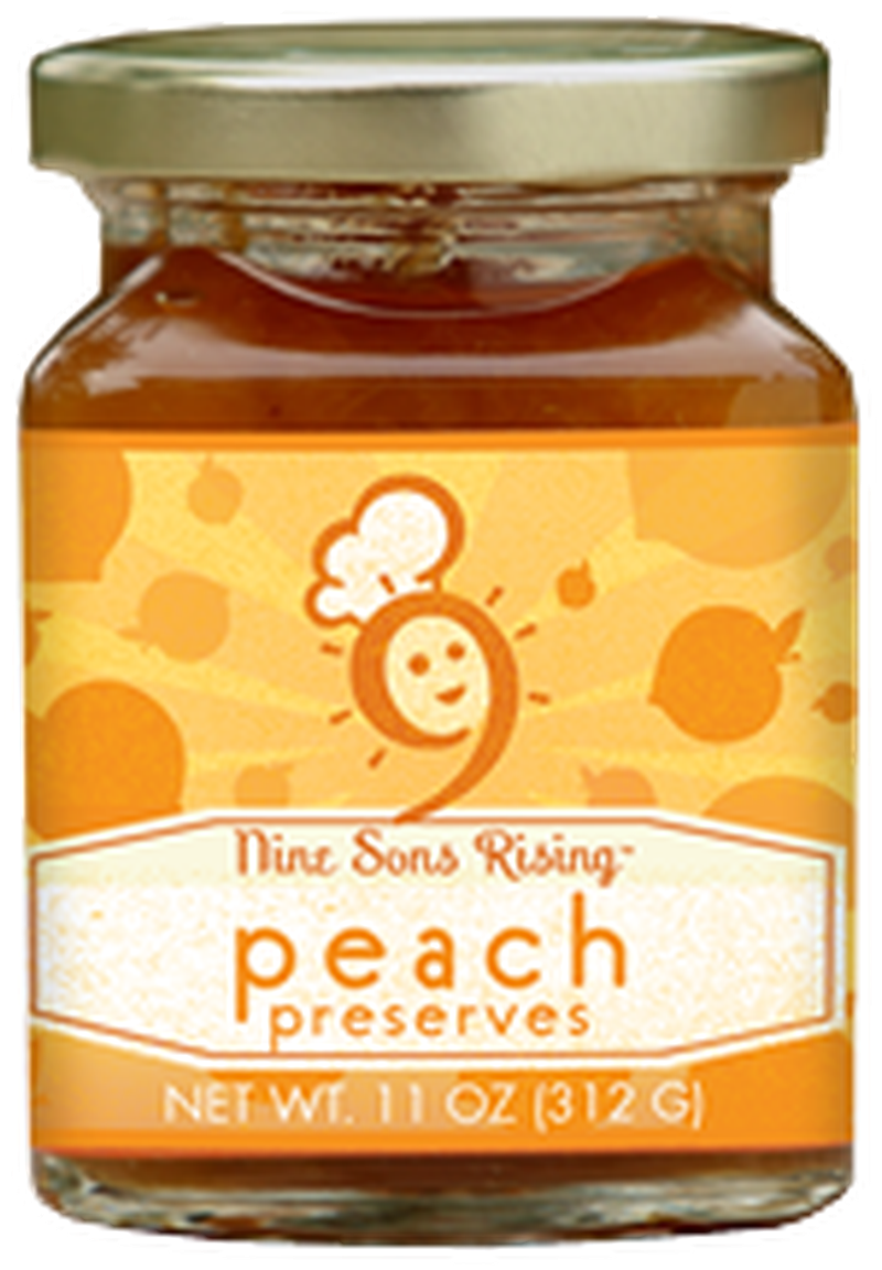 Peach preserves from Nine Sons Rising