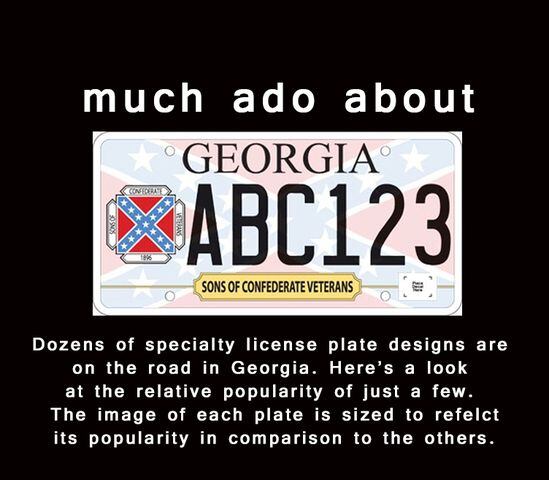 Confederate license plate battle