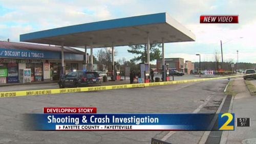 Fayetteville police are investigating a shooting that took place at a gas station.