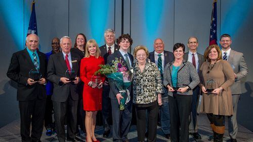 The Gwinnett Chamber honored nearly 90 finalists and 12 recipients at its annual Healthcare Awards. Courtesy Gwinnett Event Photography